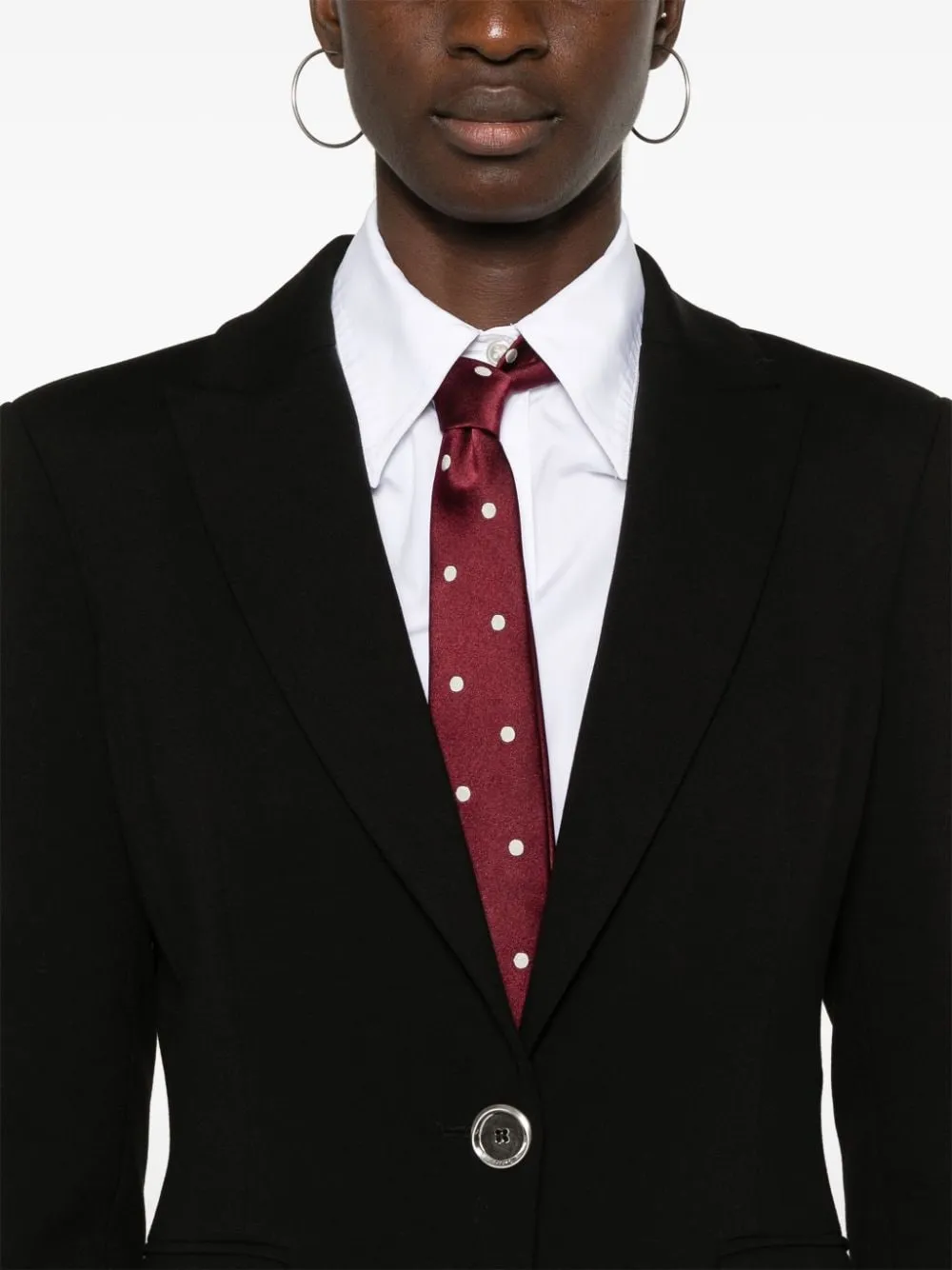 Pinko Signum Single-Breasted Tailored Blazer