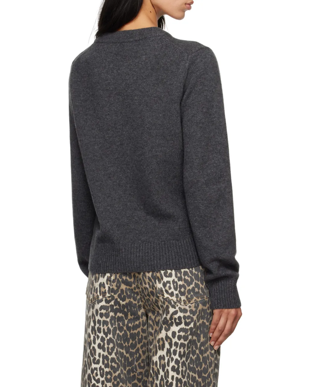 Ganni Sweater With Logo