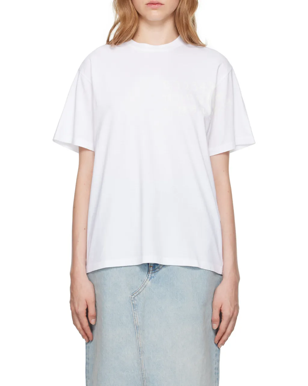 Mm6 Maison Margiela Crewneck Short-Sleeved T-Shirt
