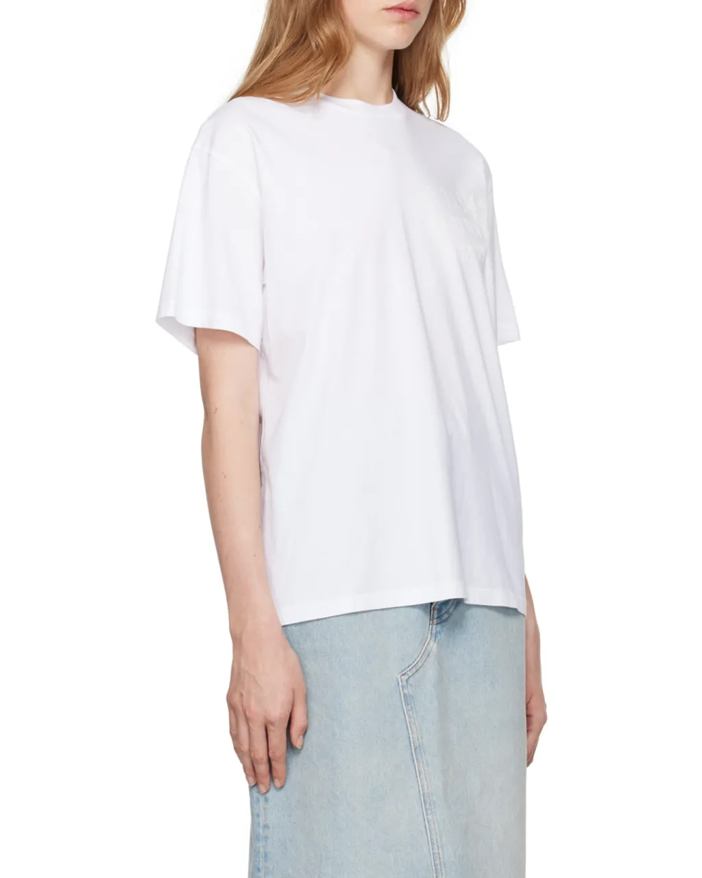 Mm6 Maison Margiela Crewneck Short-Sleeved T-Shirt