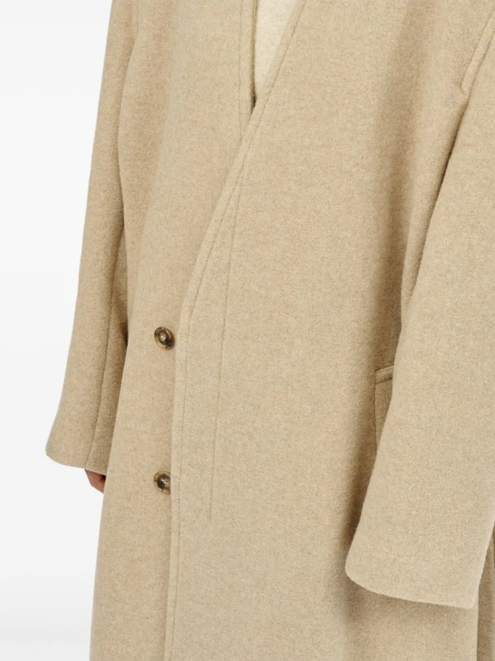 Mm6 Maison Margiela Belted Long Coat