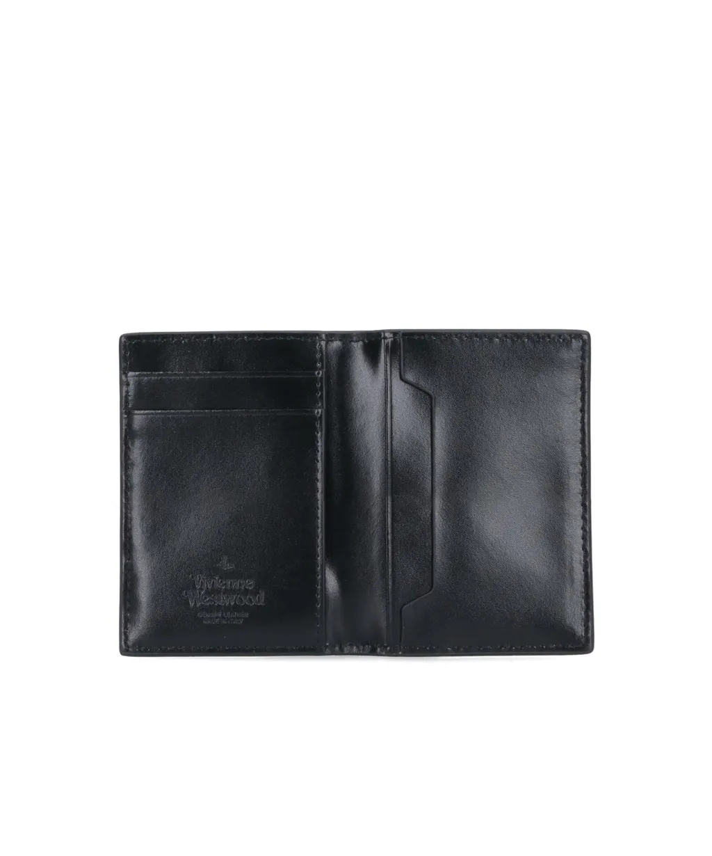 Vivienne Westwood Orb Plaque Bi-Fold Wallet