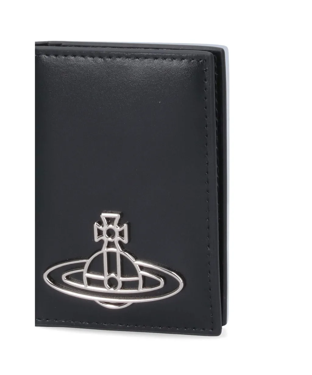 Vivienne Westwood Orb Plaque Bi-Fold Wallet