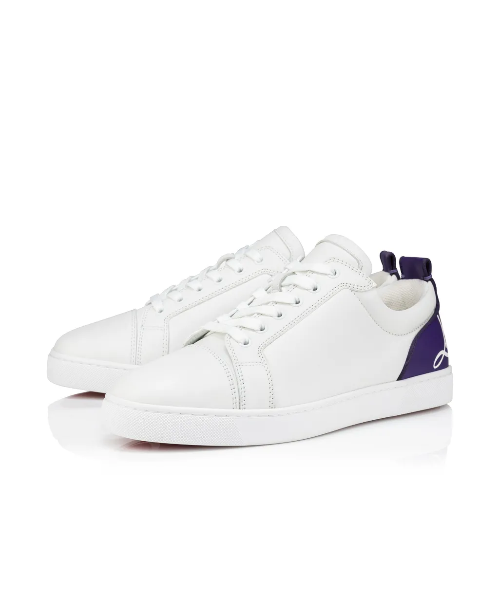 Christian Louboutin Fun Louis Junior Lace-Up Sneakers