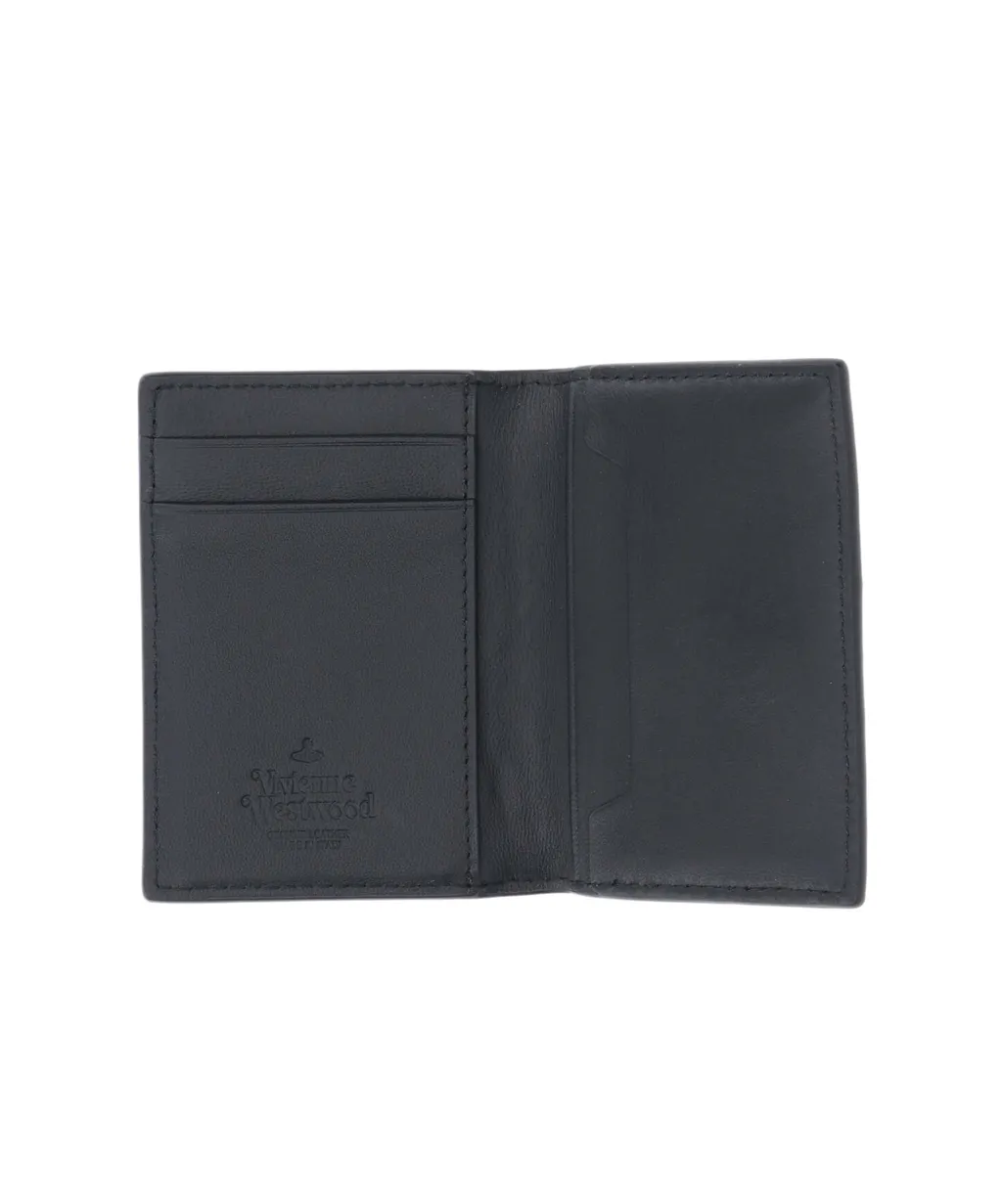 Vivienne Westwood Orb Plaque Quilted Bi-Fold Wallet
