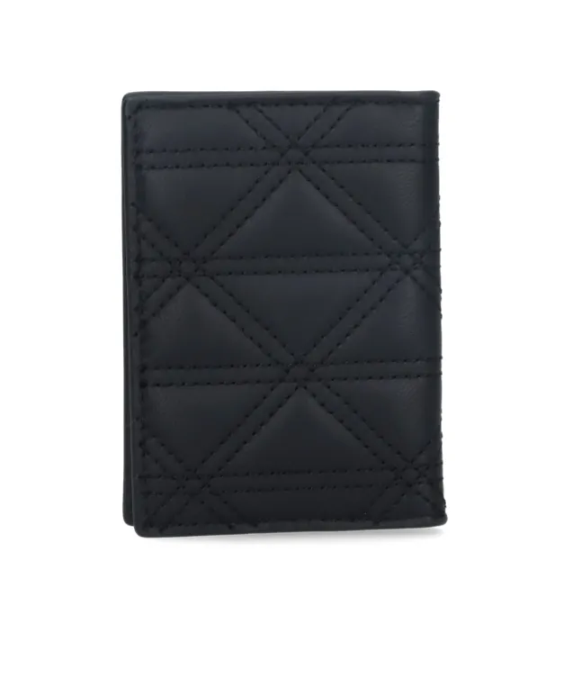 Vivienne Westwood Orb Plaque Quilted Bi-Fold Wallet