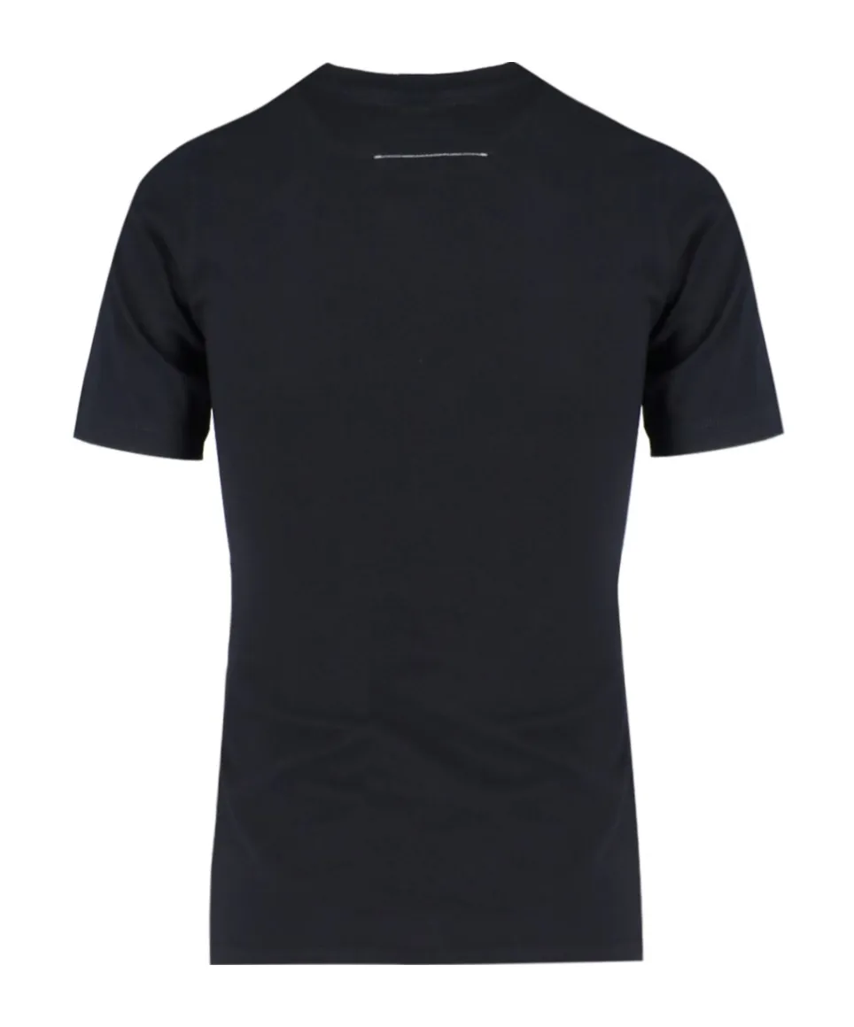 Mm6 Maison Margiela Logo Printed Crewneck T-Shirt
