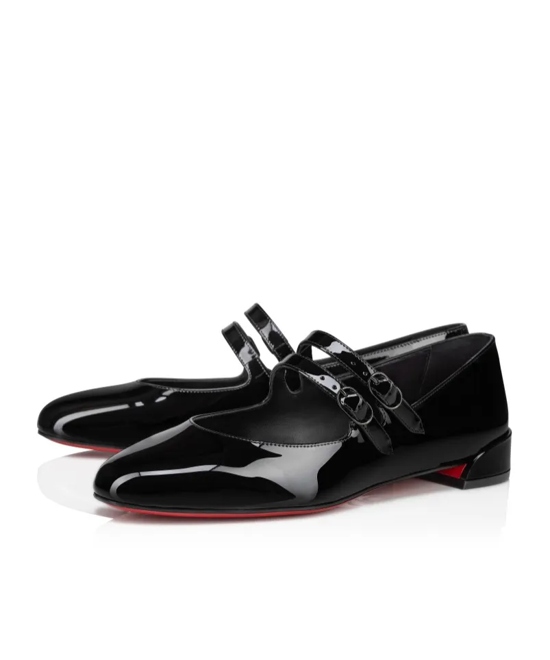 Christian Louboutin Sweet Jane Buckled Ballerinas