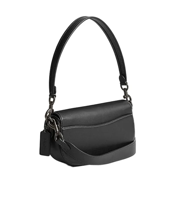 Coach Emmy Logo Plaque Saddle Bag