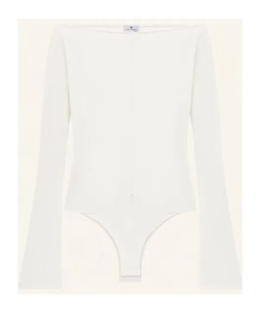 Off-Shoulder Zipped Bodysuit