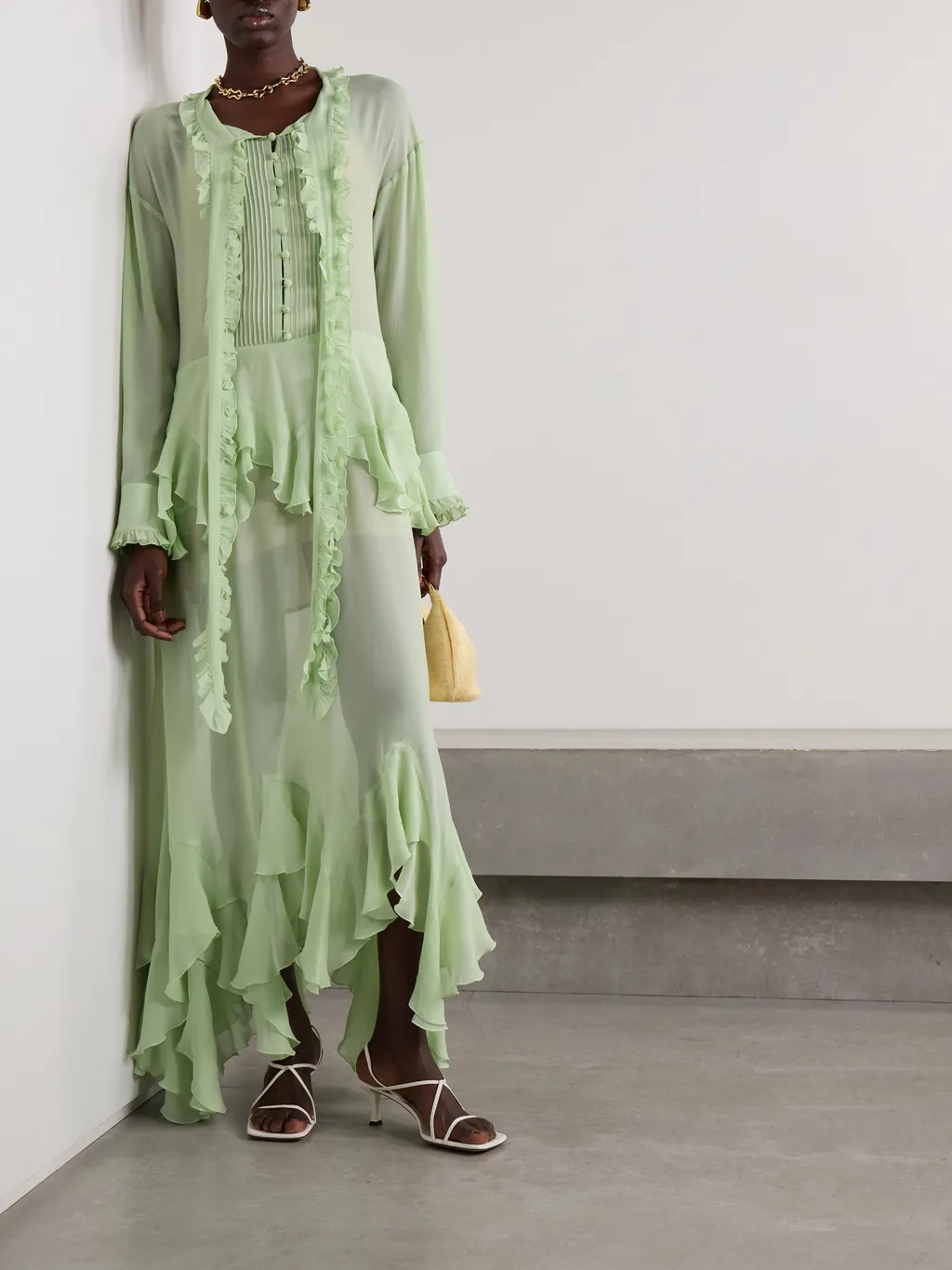 Long-Sleeved Dress