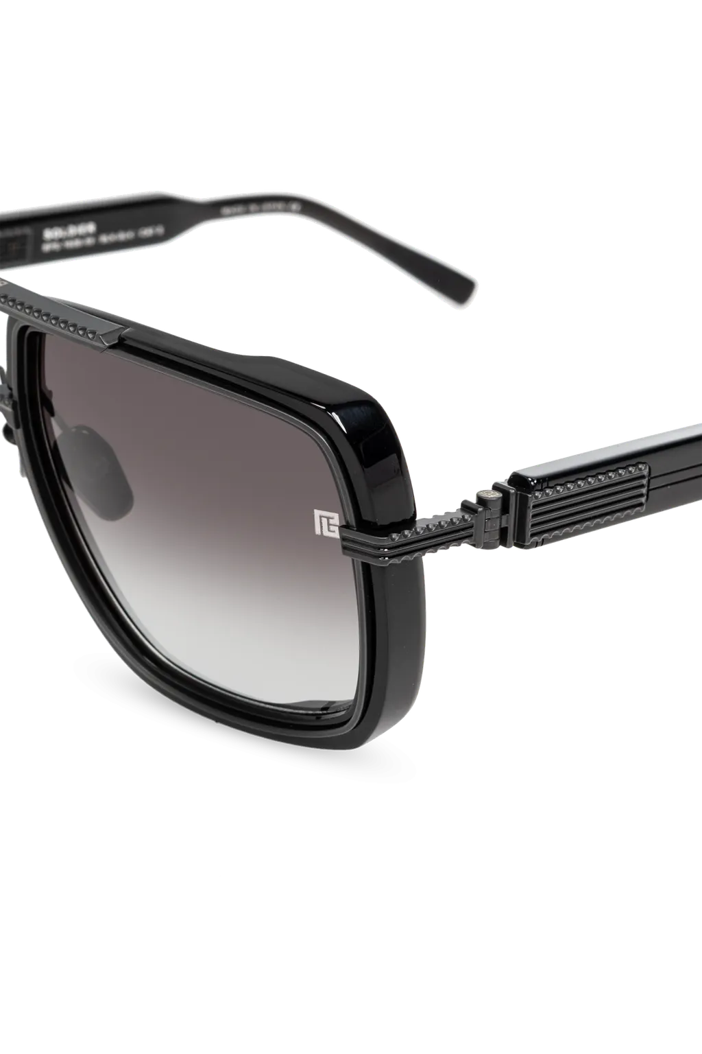 Balmain Eyewear Soldier Square Frame Sunglasses