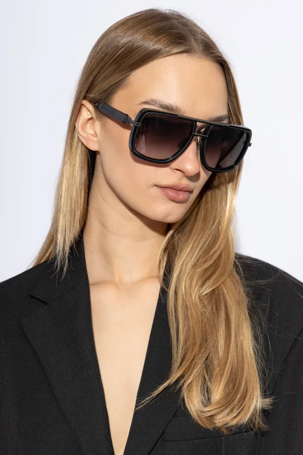 Balmain Eyewear Soldier Square Frame Sunglasses