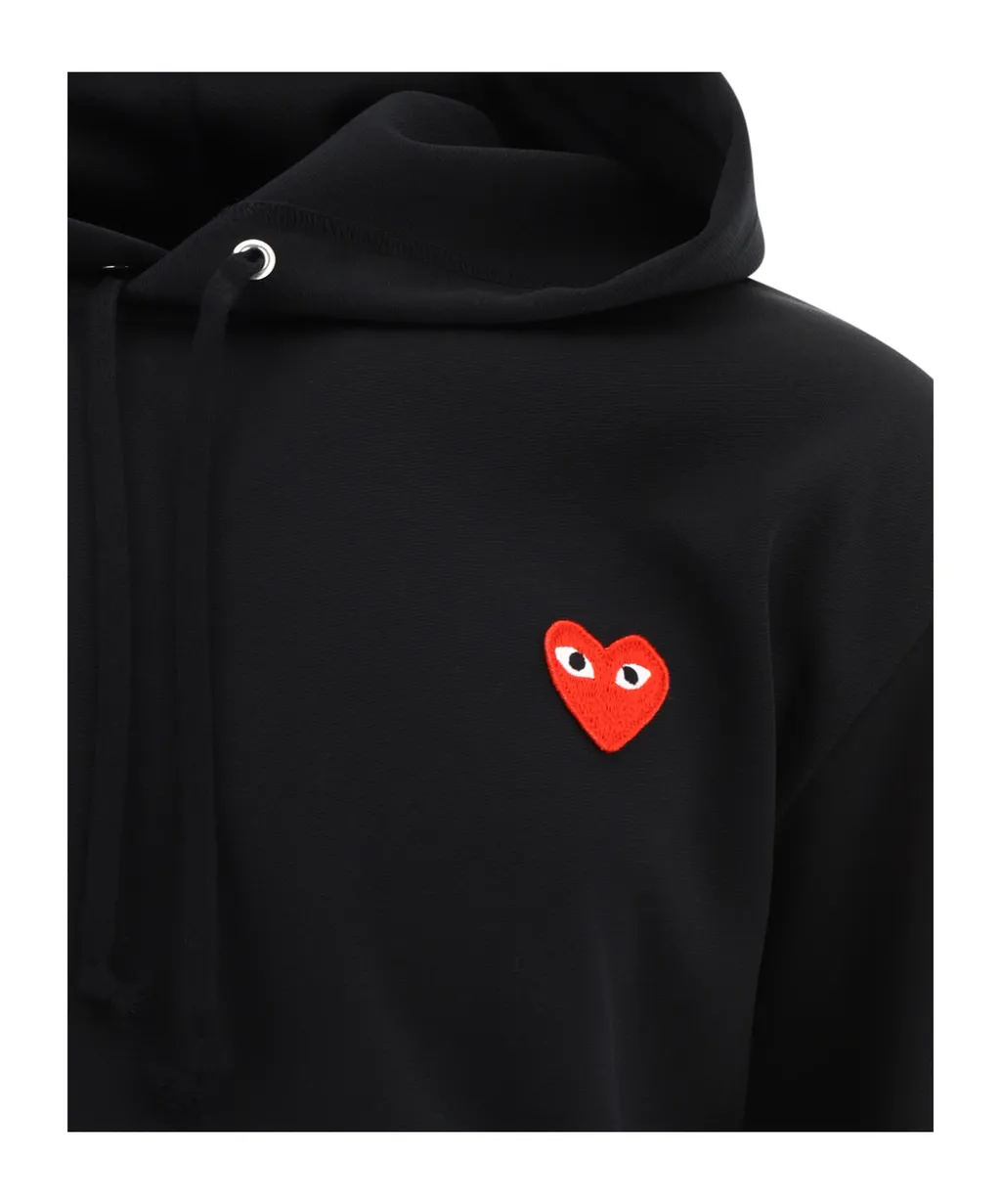 Heart-Shaped Hooded Sweater