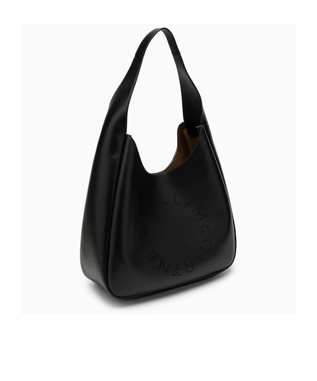 Stella Mccartney Logo-Perforated Medium Tote Bag