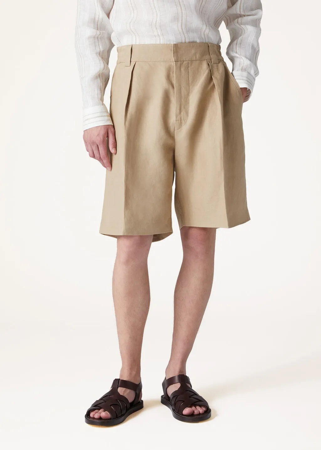 Wide-Leg Shorts
