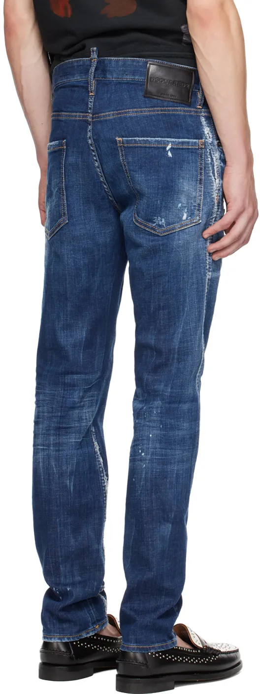Dsquared2 Dark Cb Wash Cool Guy Jeans