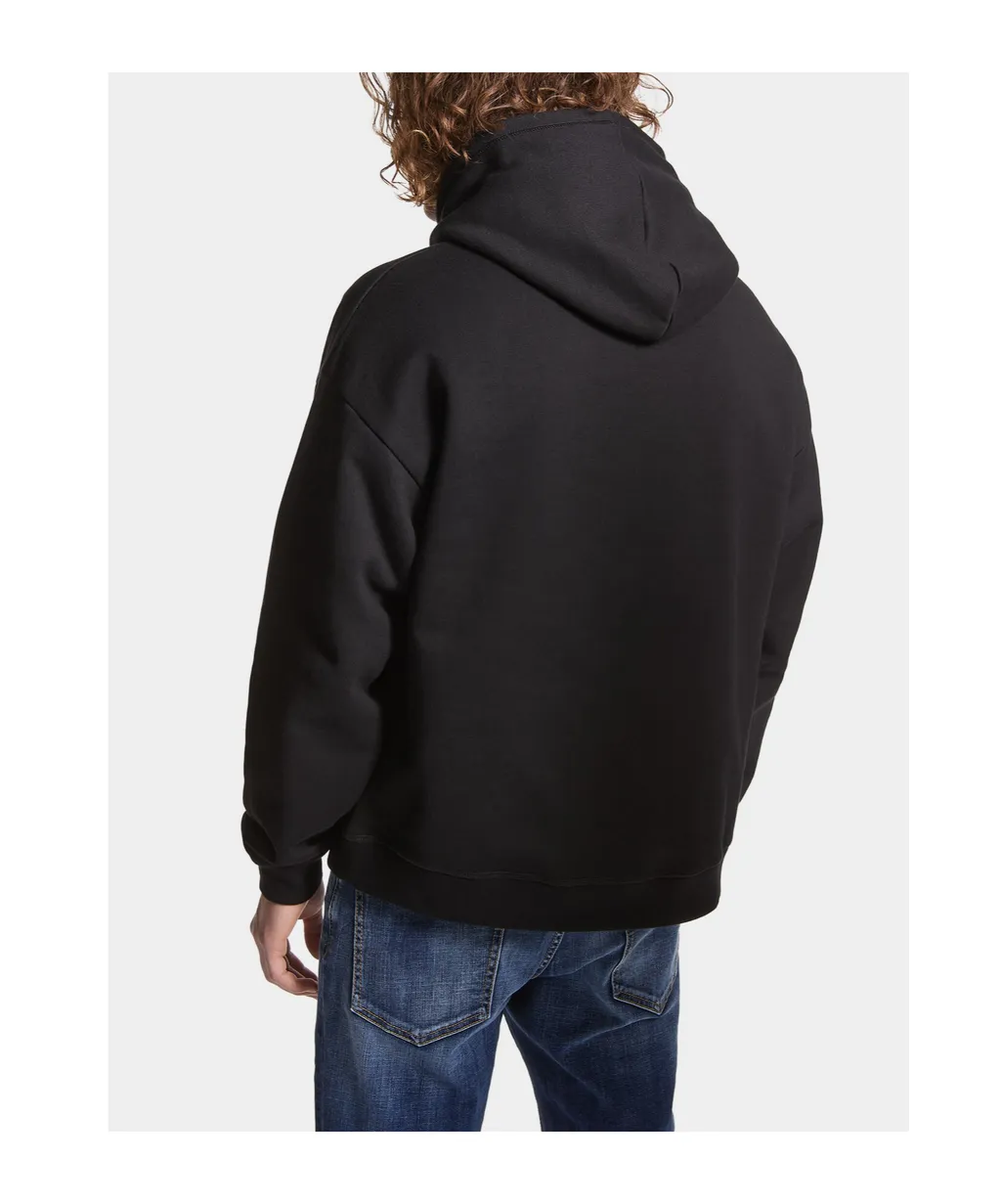 Dsquared2 Icon Logo Printed Drawstring Hoodie