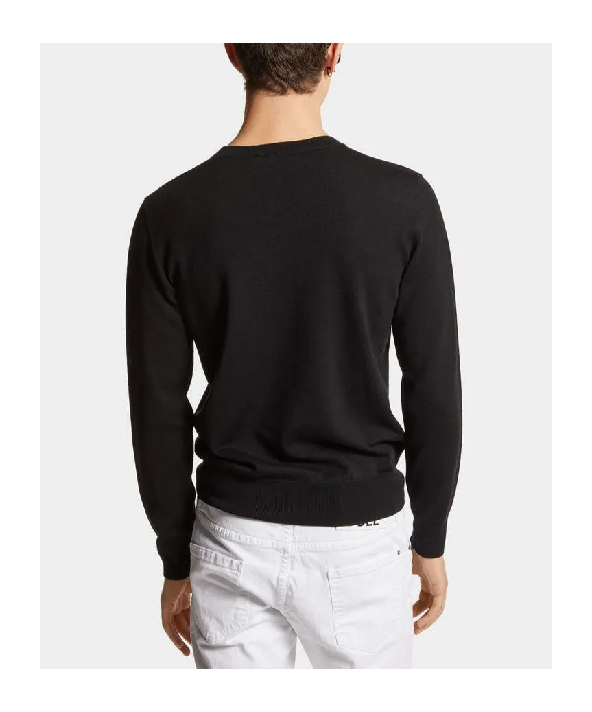 Dsquared2 Logo Detailed Sleeved Sweater