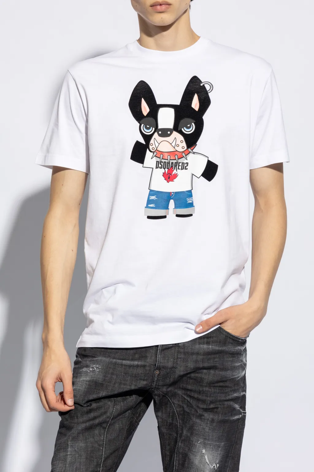 Dsquared2 Logo Printed Crewneck T-Shirt