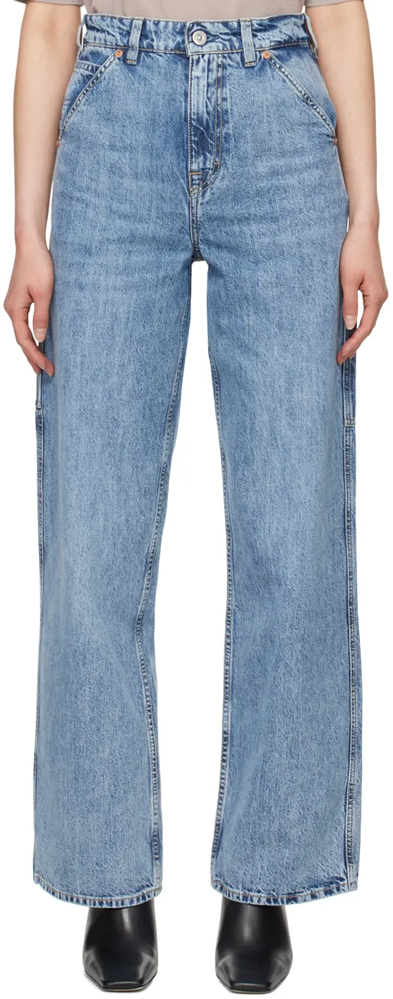 High-Rise Wide-Leg Jeans