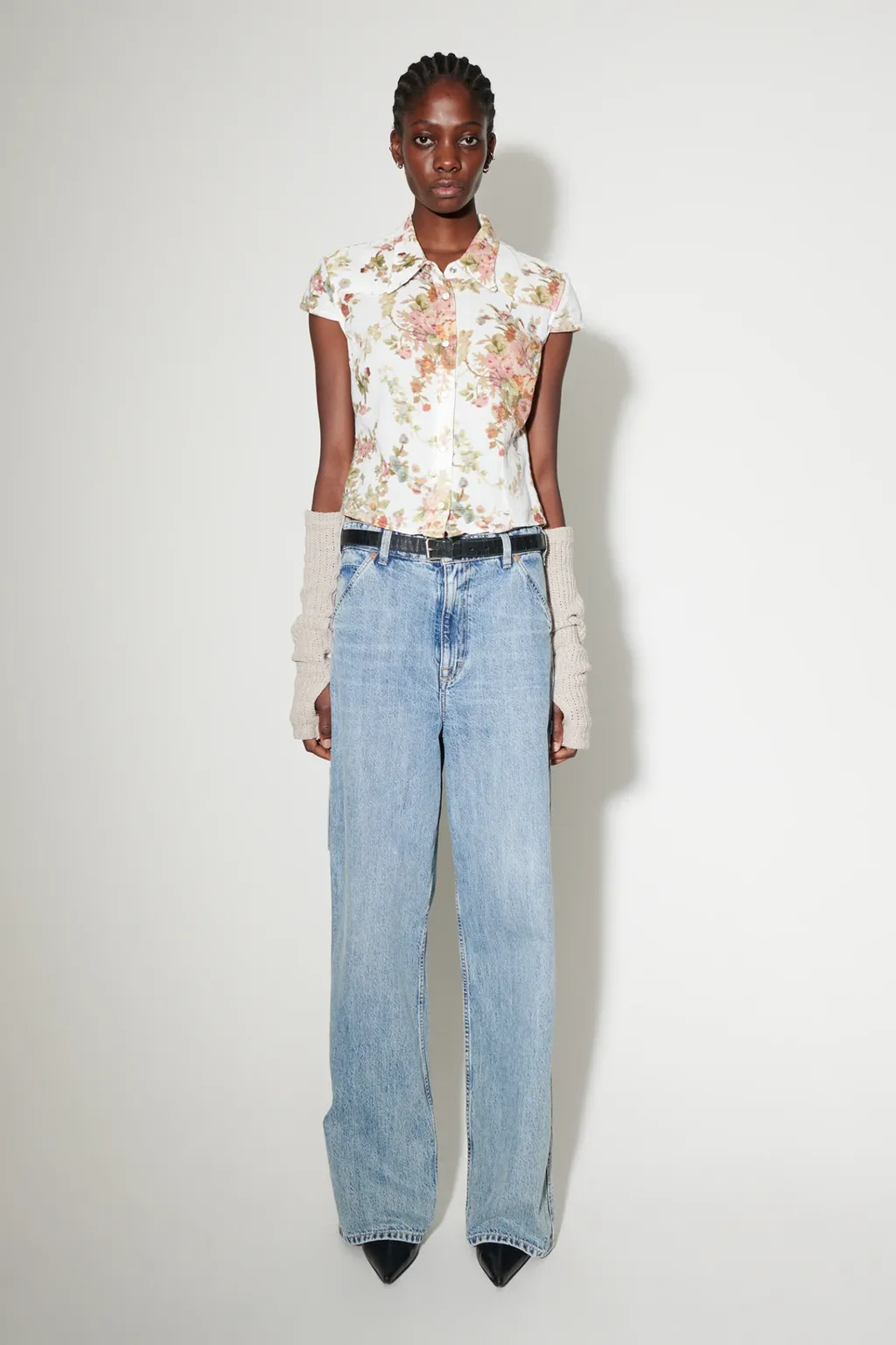 High-Rise Wide-Leg Jeans