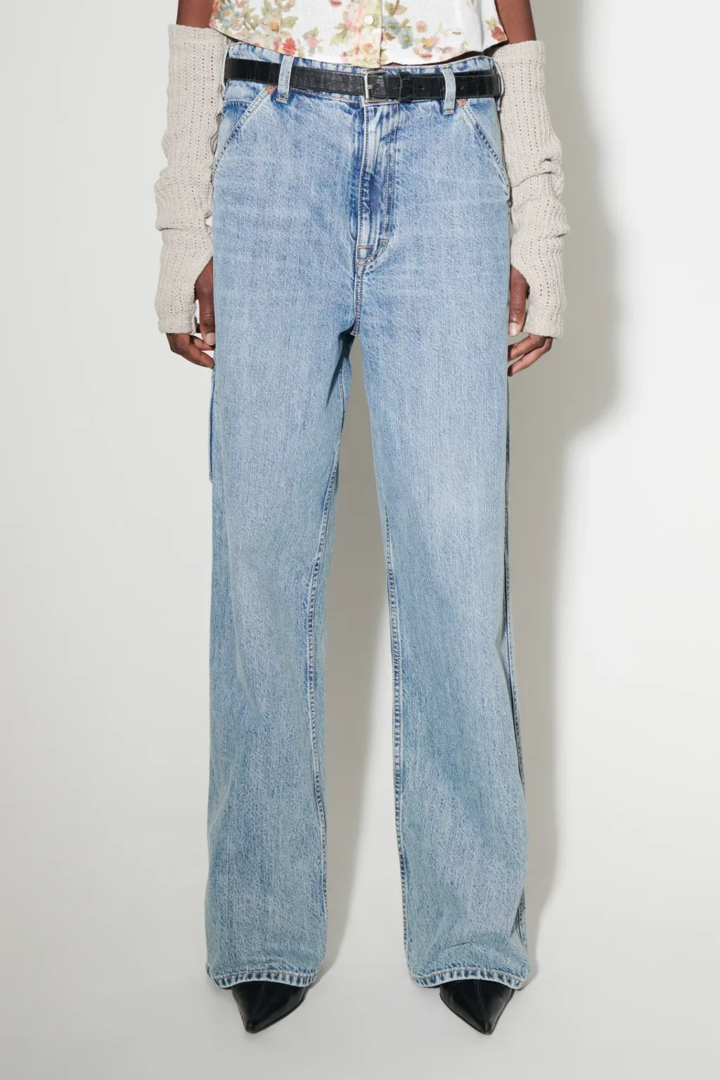 High-Rise Wide-Leg Jeans
