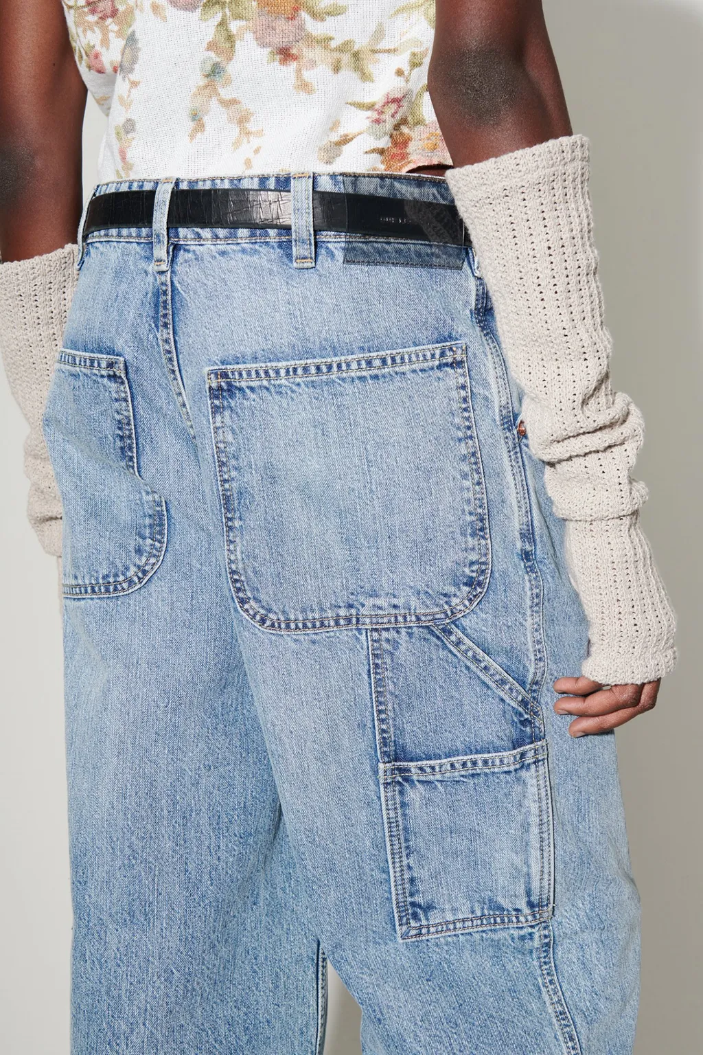 High-Rise Wide-Leg Jeans