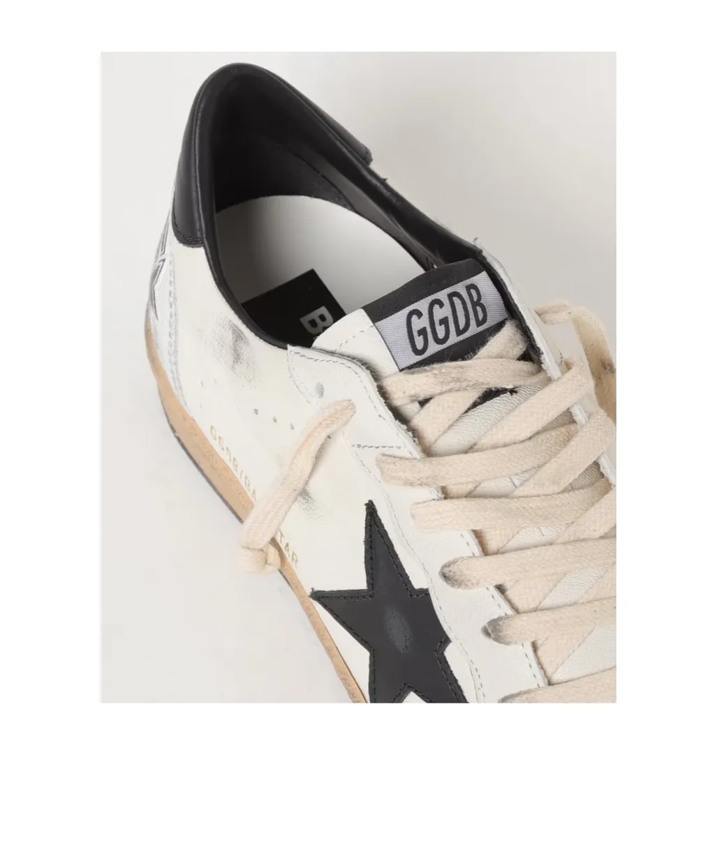 Ball-Star Lace-Up Low-Cut Sneakers