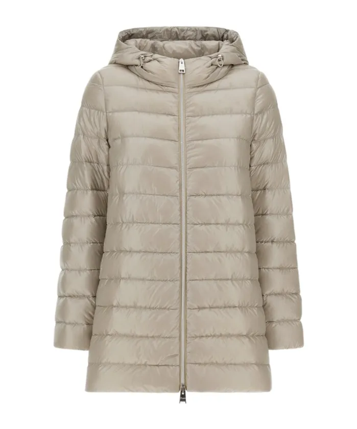 Herno Drawstring Hooded Puffer Parka