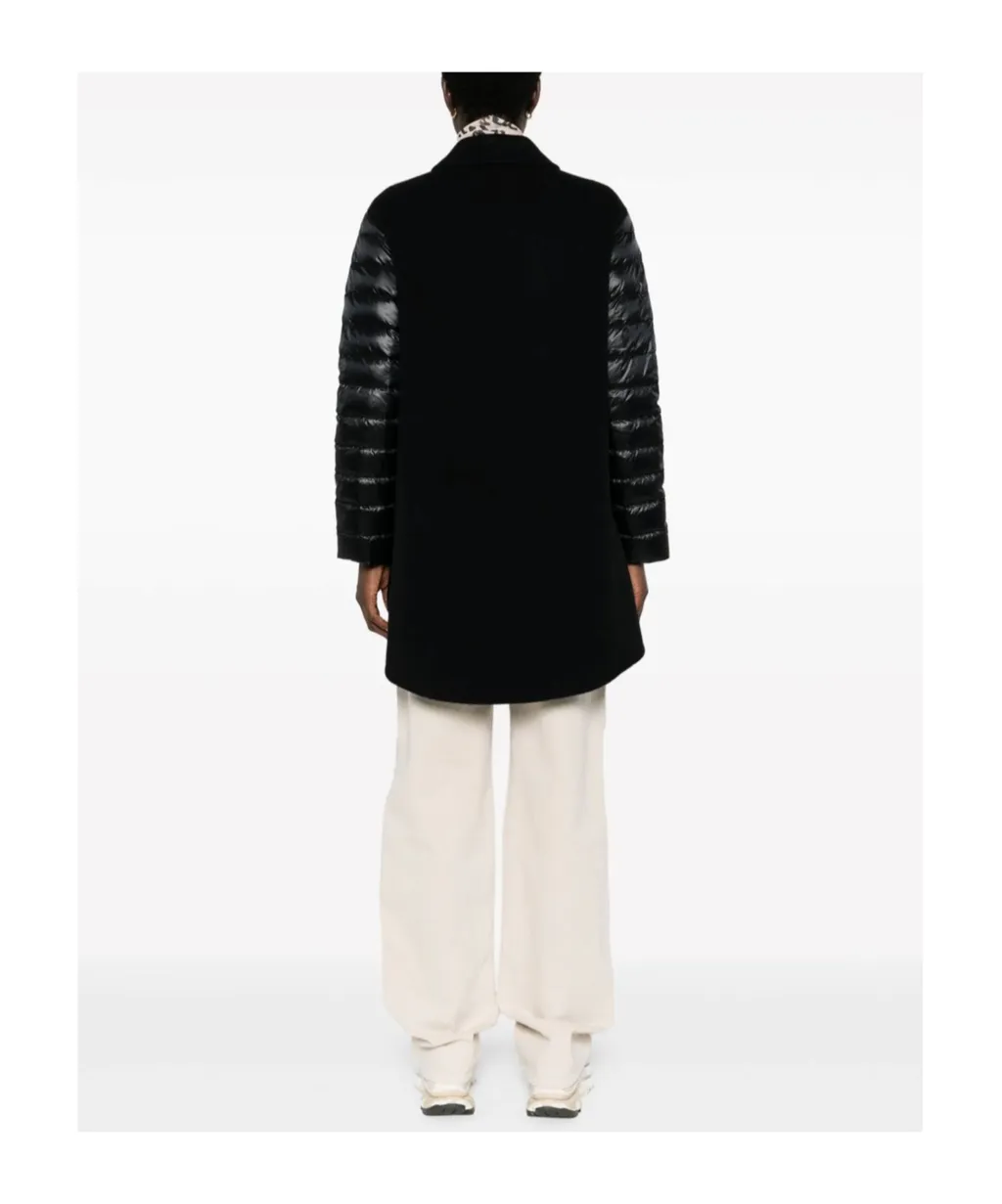 Herno Panelled Straight Hem Puffer Coat