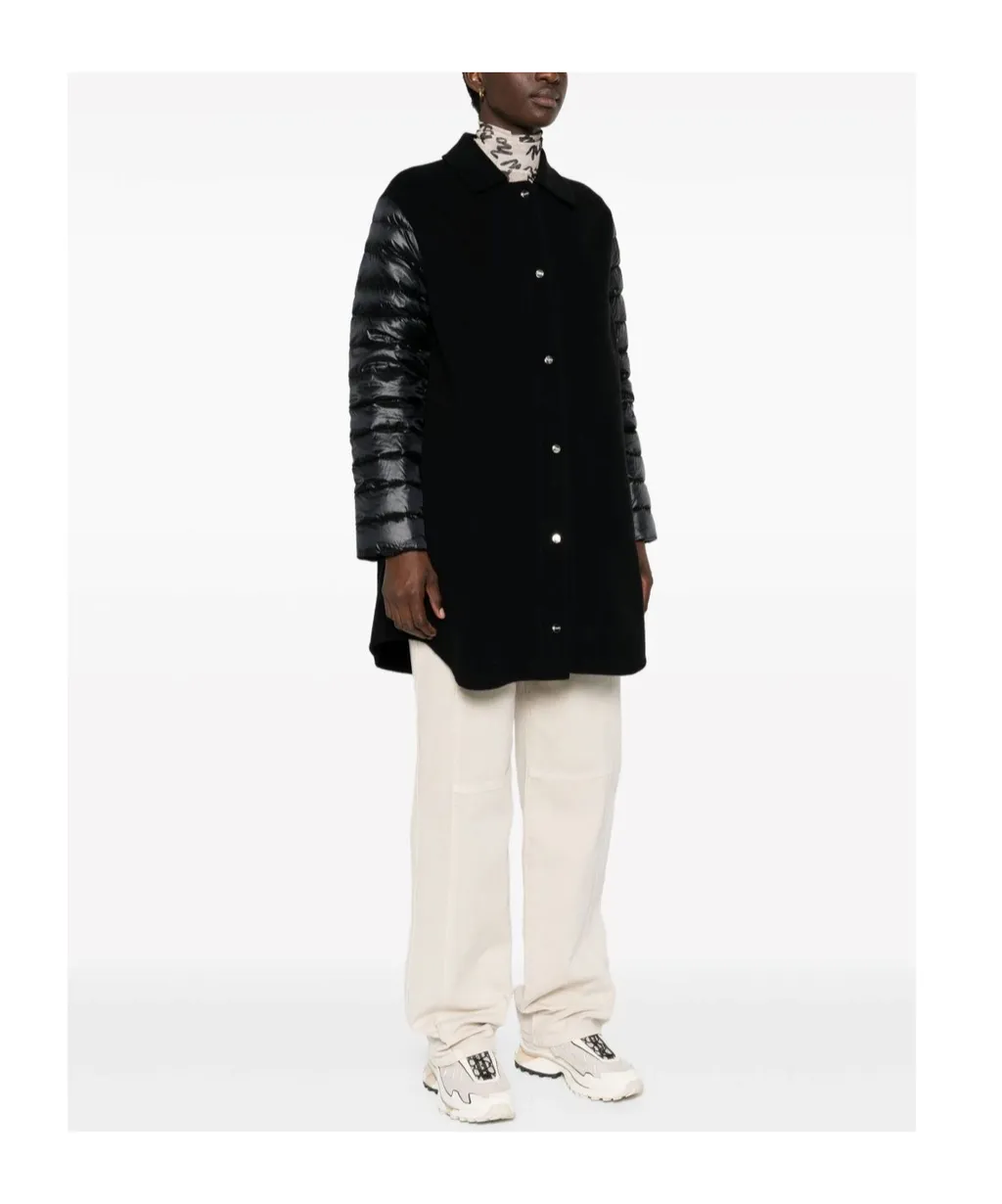 Herno Panelled Straight Hem Puffer Coat