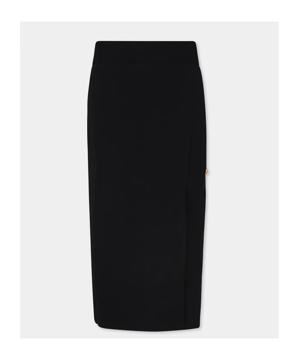 Balmain Kids High-Waisted Maxi Skirt