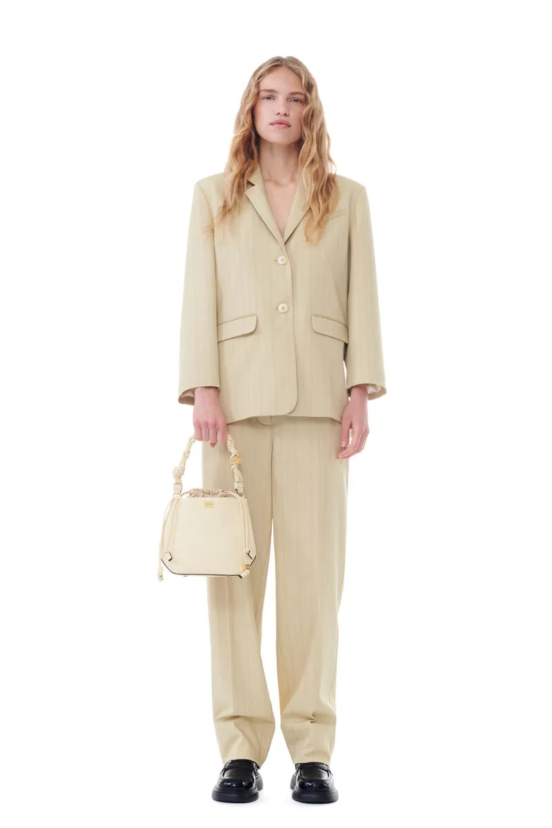 Ganni Striped Pattern Trousers