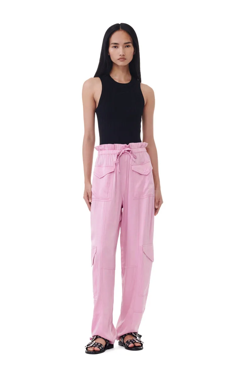 Ganni Feminine Buckle Two-Strap Sandals