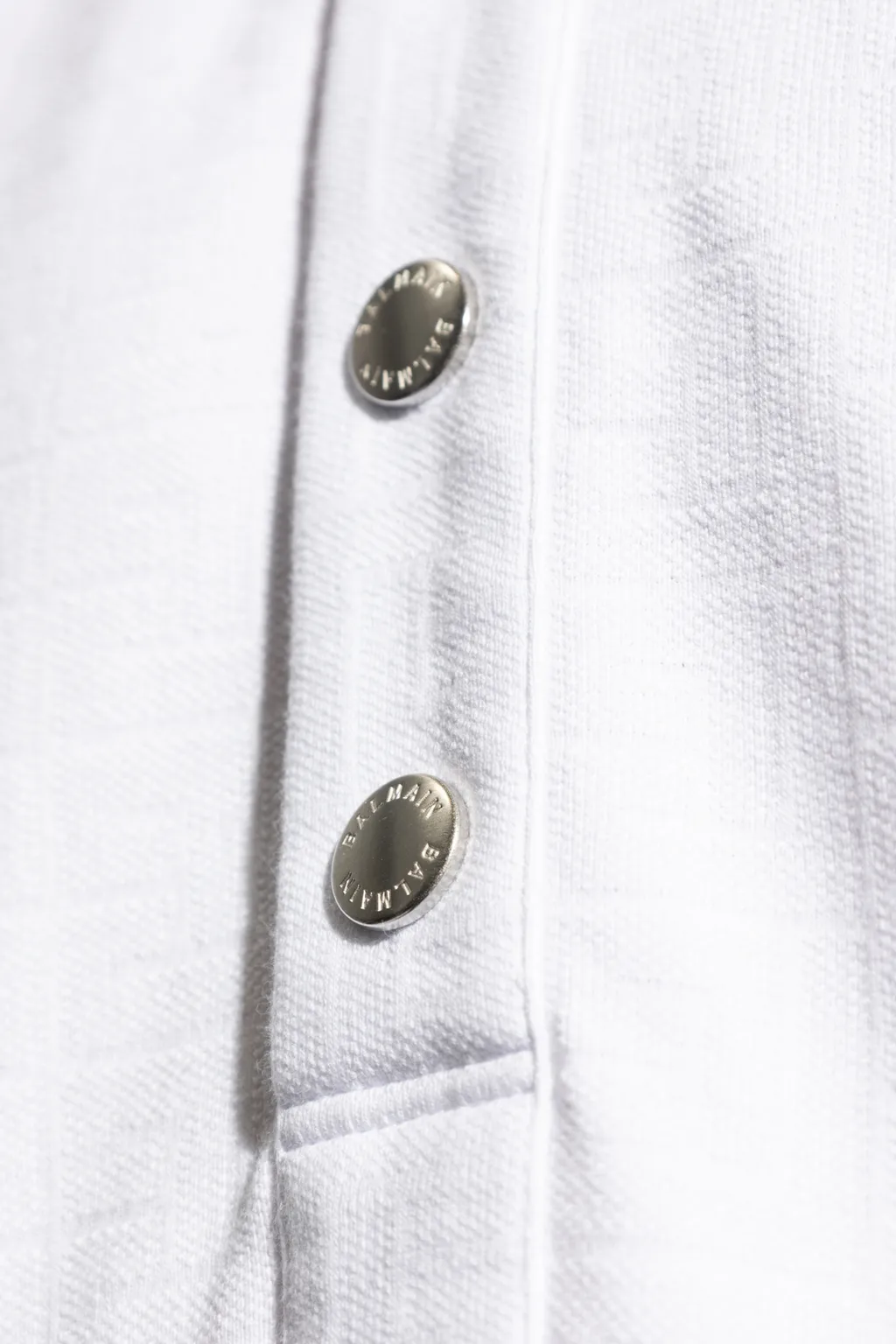 Balmain Short-Sleeve Polo Shirt