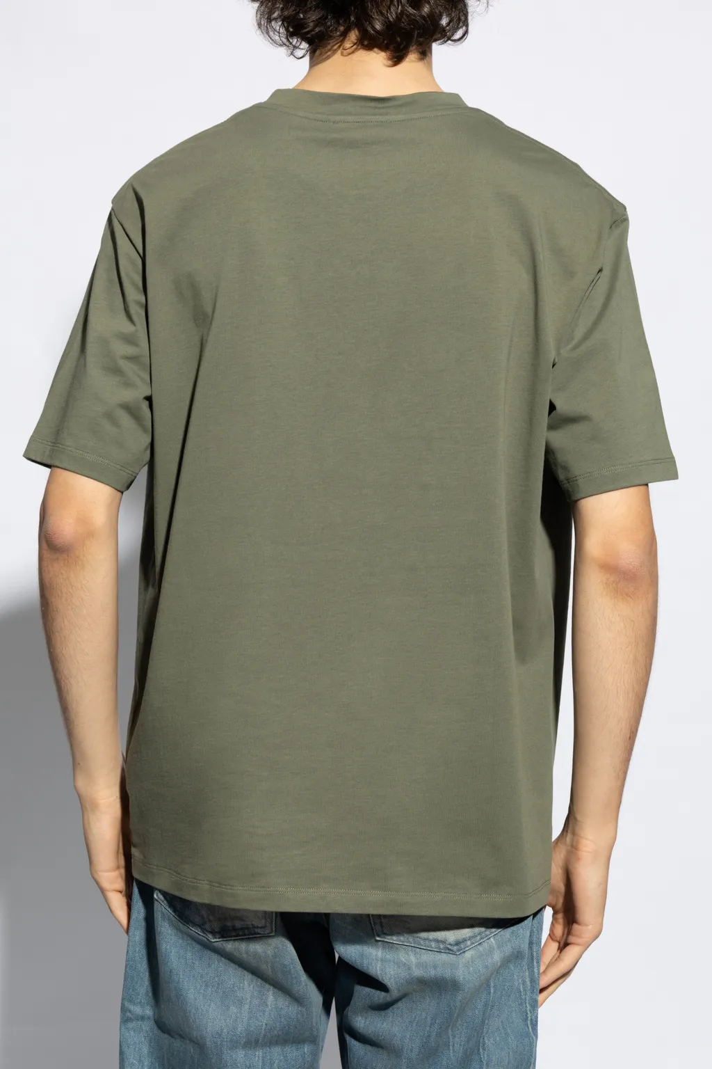 Balmain Logo Printed Crewneck T-Shirt