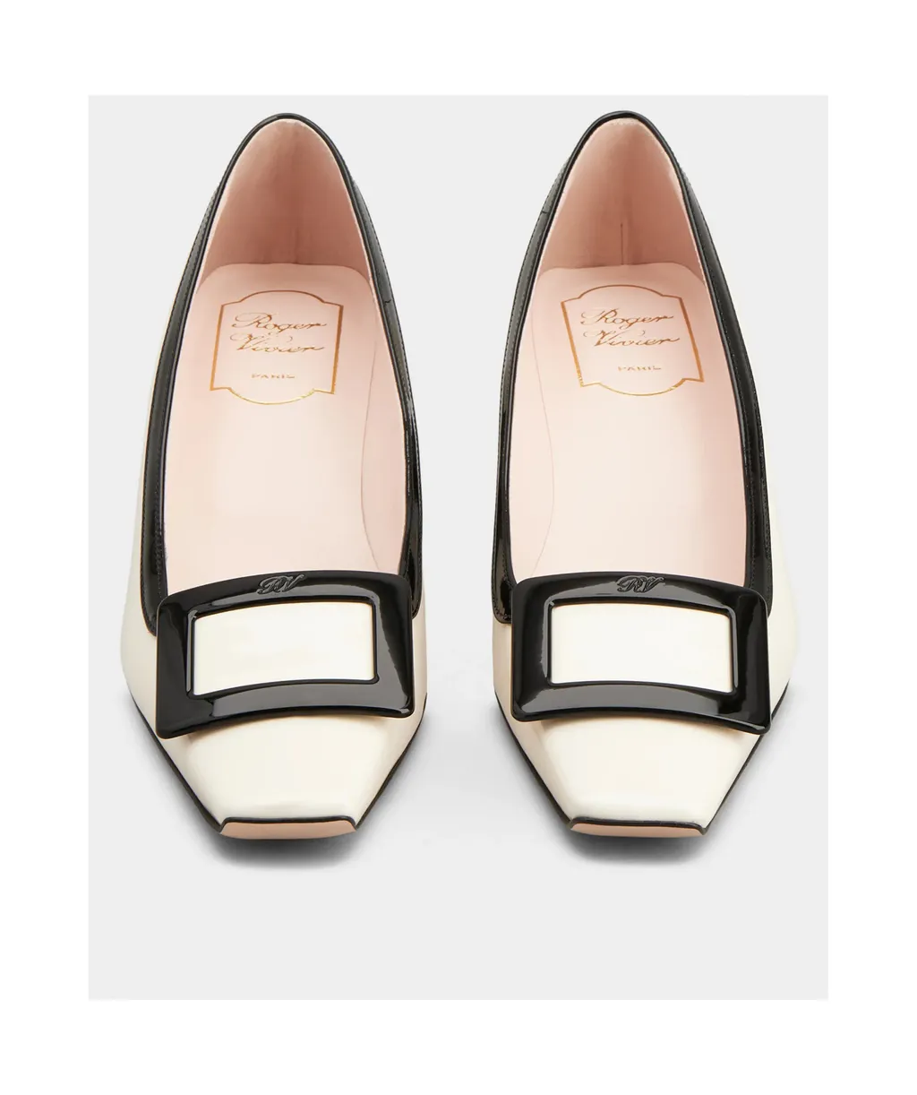 Belle Vivier Pumps In Patent Leather