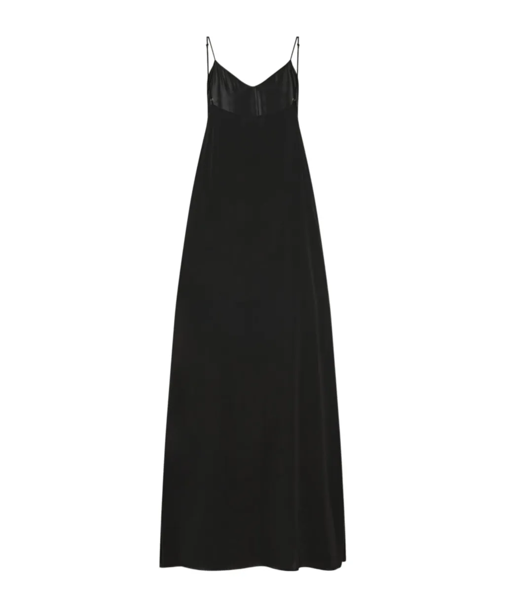 The Row V-Neck Sleeveless Dress