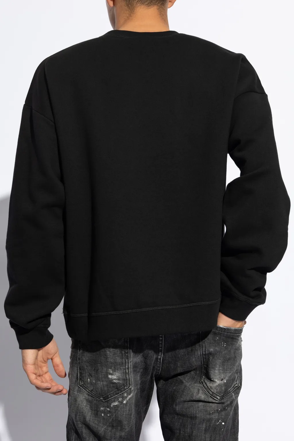 Dsquared2 Logo Printed Crewneck Sweatshirt