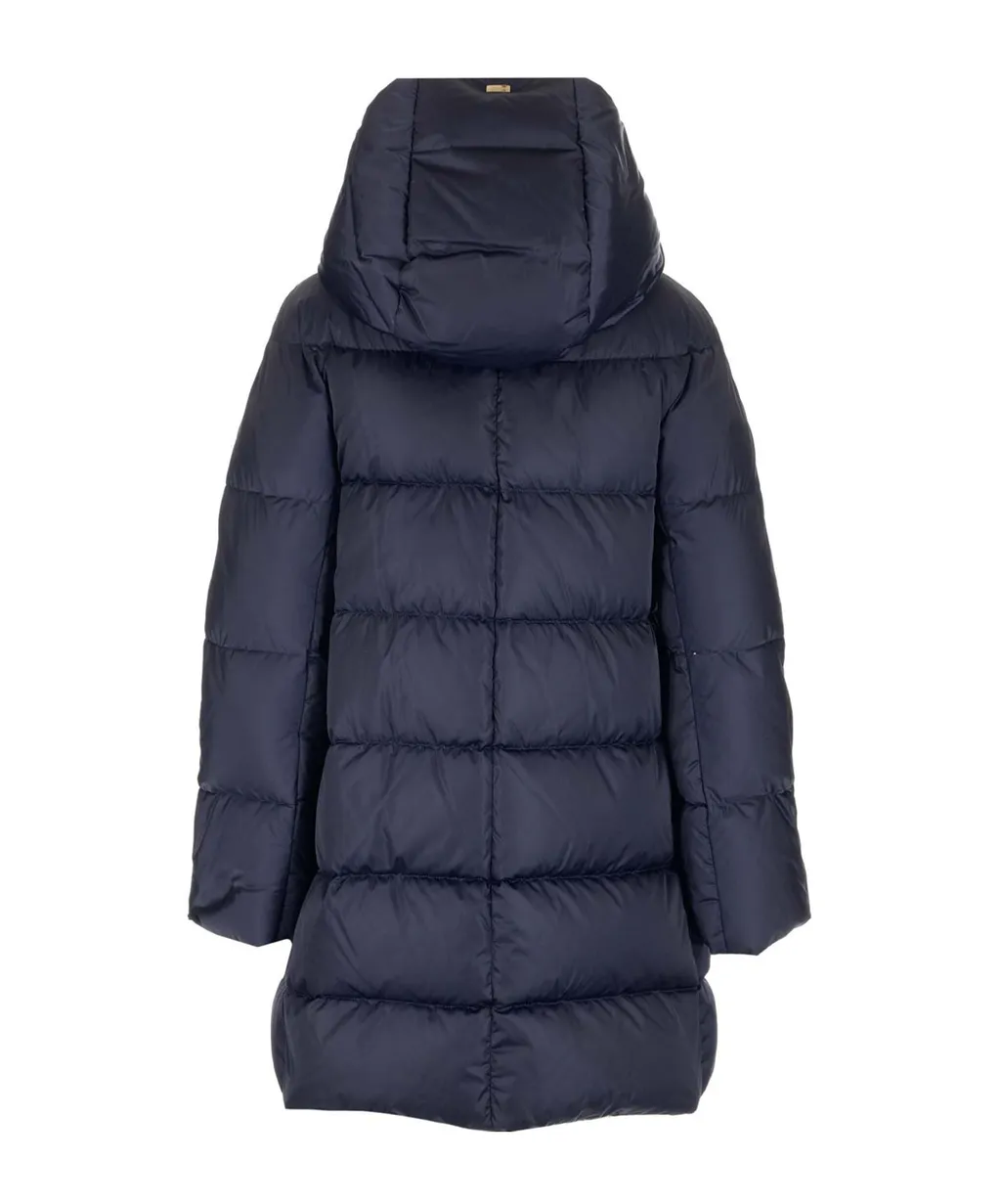 A-Shape Hooded Puffer Coat