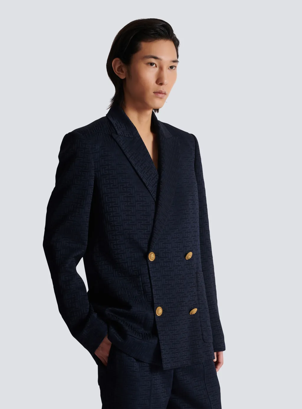Pb Labyrinth Satin Jacquard Blazer