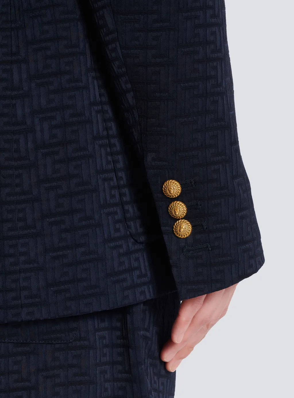 Pb Labyrinth Satin Jacquard Blazer