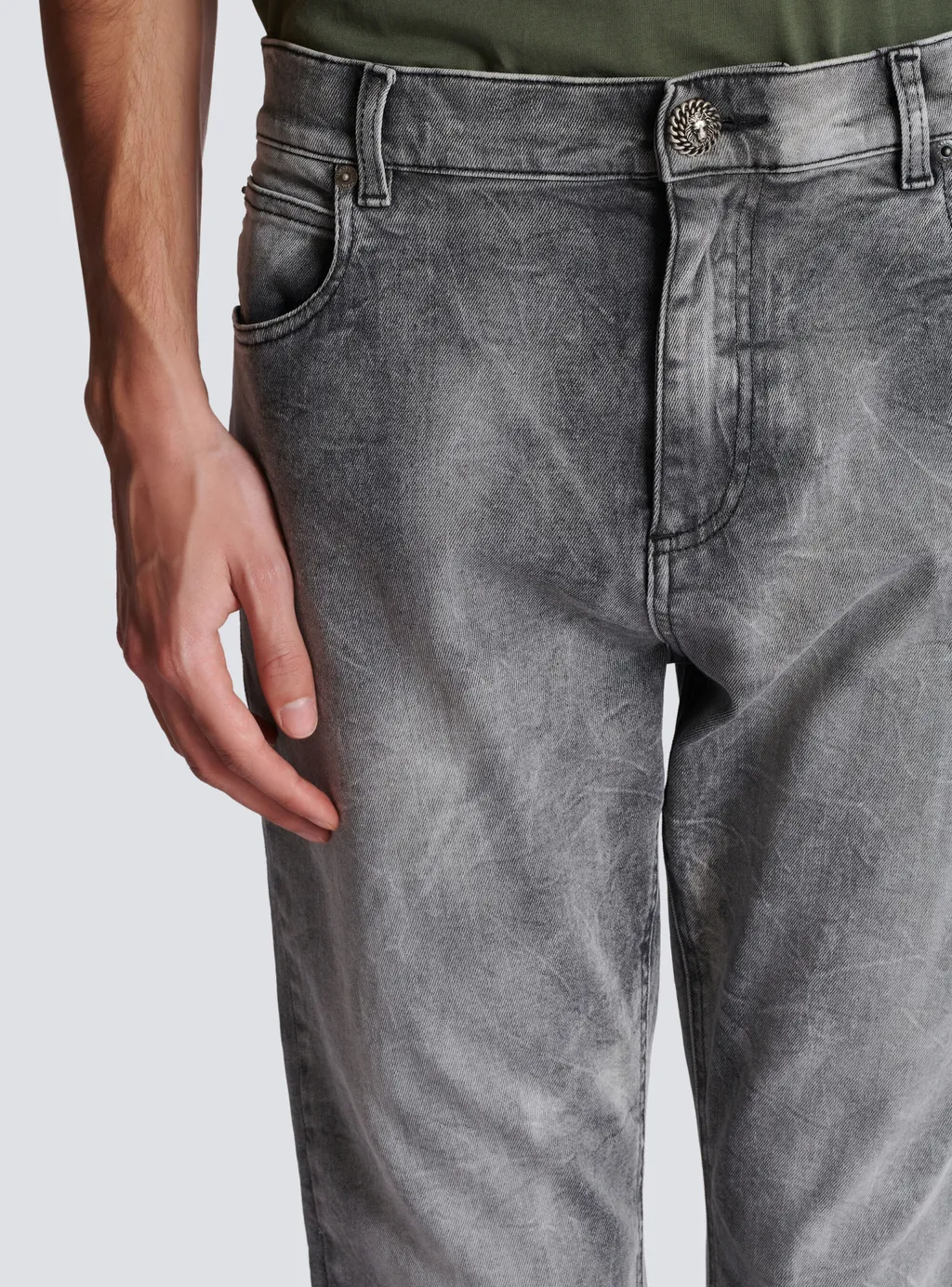Balmain Regular-Fit Denim Jeans