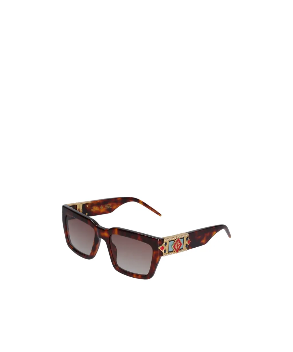 Geometric Frame Sunglasses