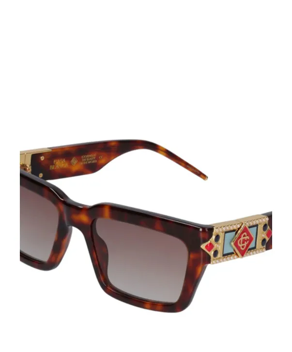 Geometric Frame Sunglasses