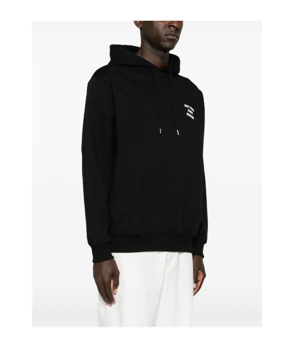 DrÔLe De Monsieur Slogan Print Hoodie