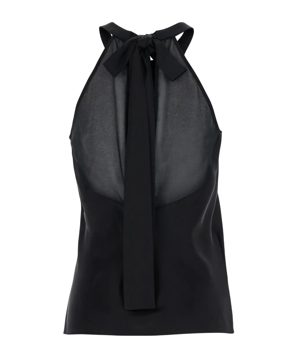 Satin Georgette Blouse