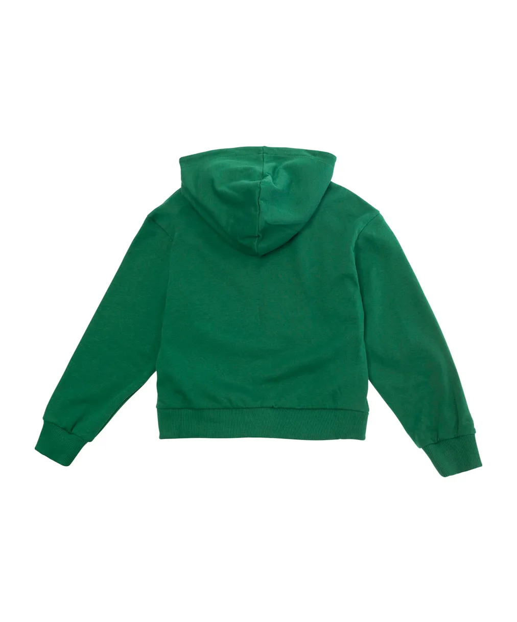 Moschino Kids Teddybear-Printed Zipped Hoodie