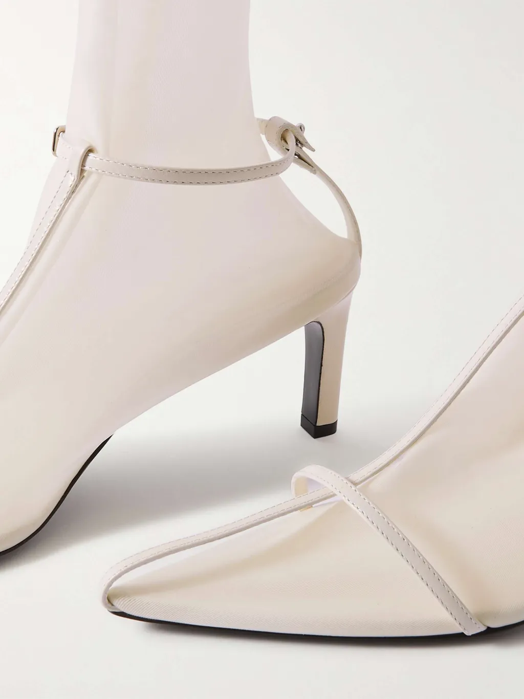 Pointed Knee-Length Boots